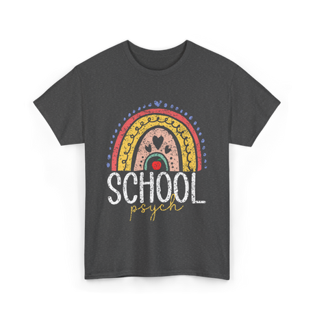 School Psych Psychology Education T-Shirt - Dark Heather