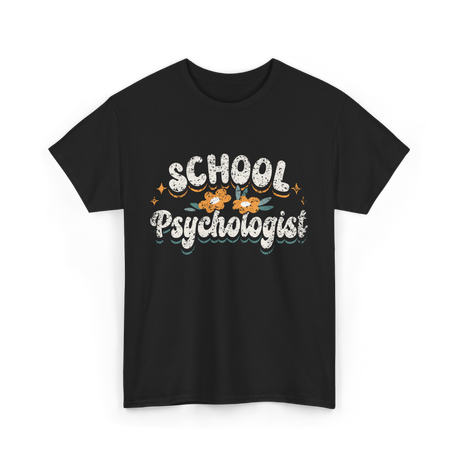 School Psychologist Psychology Professional T-Shirt - Black