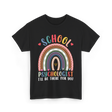 School Psychologist Psychology T-Shirt - Black