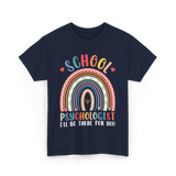 School Psychologist Psychology T-Shirt - Navy