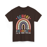 School Psychologist Psychology T-Shirt - Dark Chocolate