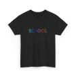 School School Worker Social Workers T-Shirt - Black