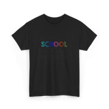 School School Worker Social Workers T-Shirt - Black