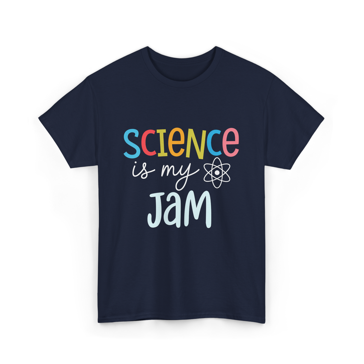 Science is my Jam Science T-Shirt - Navy