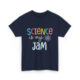 Science is my Jam Science T-Shirt - Navy