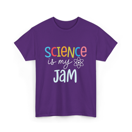 Science is my Jam Science T-Shirt - Purple