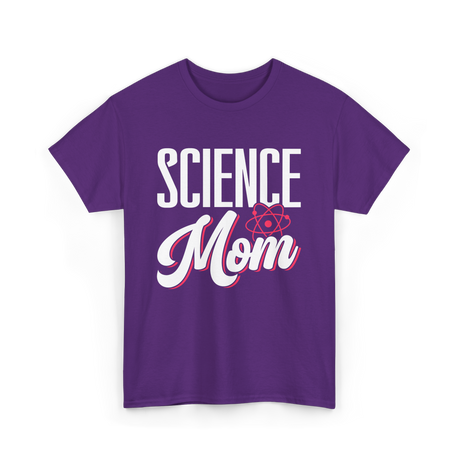 Science Mom Science Scientist T-Shirt - Purple