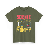 Science Mommy Science Mom T-Shirt - Military Green