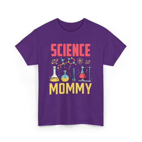 Science Mommy Science Mom T-Shirt - Purple