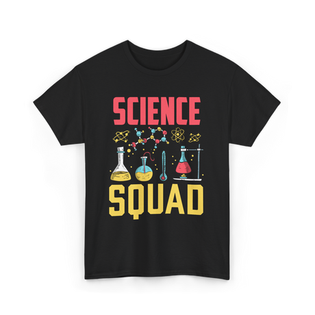 Science Squad Science Research T-Shirt - Black