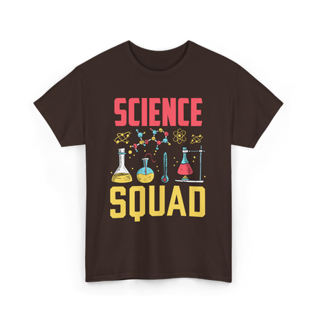 Science Squad Science Research T-Shirt - Dark Chocolate