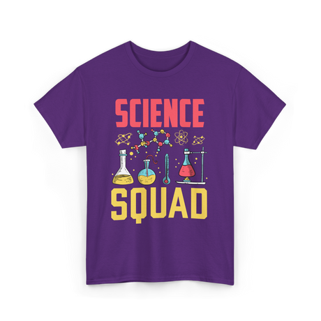 Science Squad Science Research T-Shirt - Purple