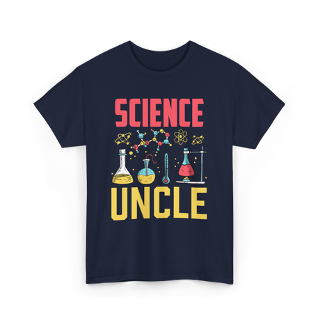 Science Uncle Science Researcher T-Shirt - Navy