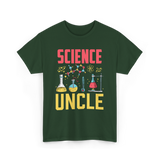 Science Uncle Science Researcher T-Shirt - Forest Green