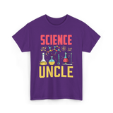 Science Uncle Science Researcher T-Shirt - Purple