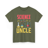 Science Uncle Science Researcher T-Shirt - Military Green