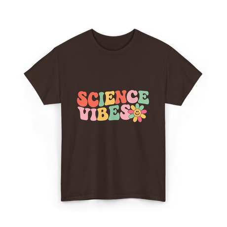 Science Vibes Science T-Shirt - Dark Chocolate