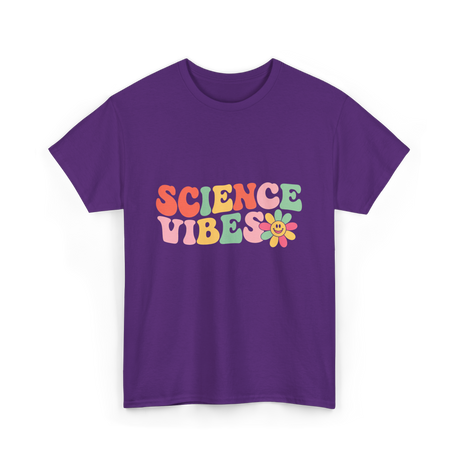 Science Vibes Science T-Shirt - Purple