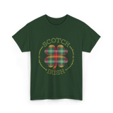 Scotch Irish Clover Scottish Pride T-Shirt - Forest Green