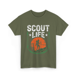 Scout Life Hiking T-Shirt - Military Green