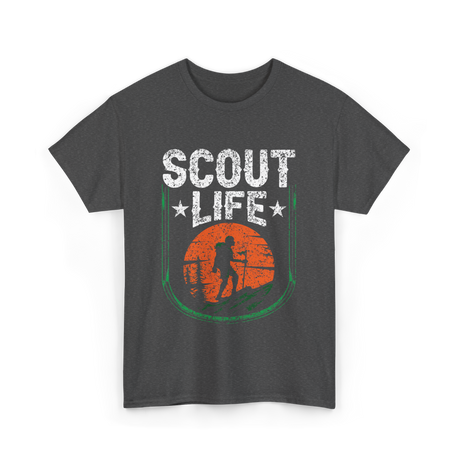 Scout Life Hiking T-Shirt - Dark Heather