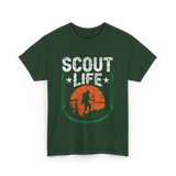 Scout Life Hiking T-Shirt - Forest Green