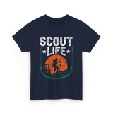 Scout Life Hiking T-Shirt - Navy