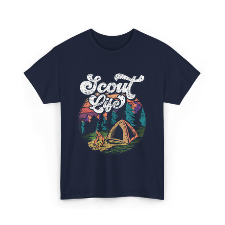 Scout Life Outdoor Scouting Adventure T-Shirt - Navy