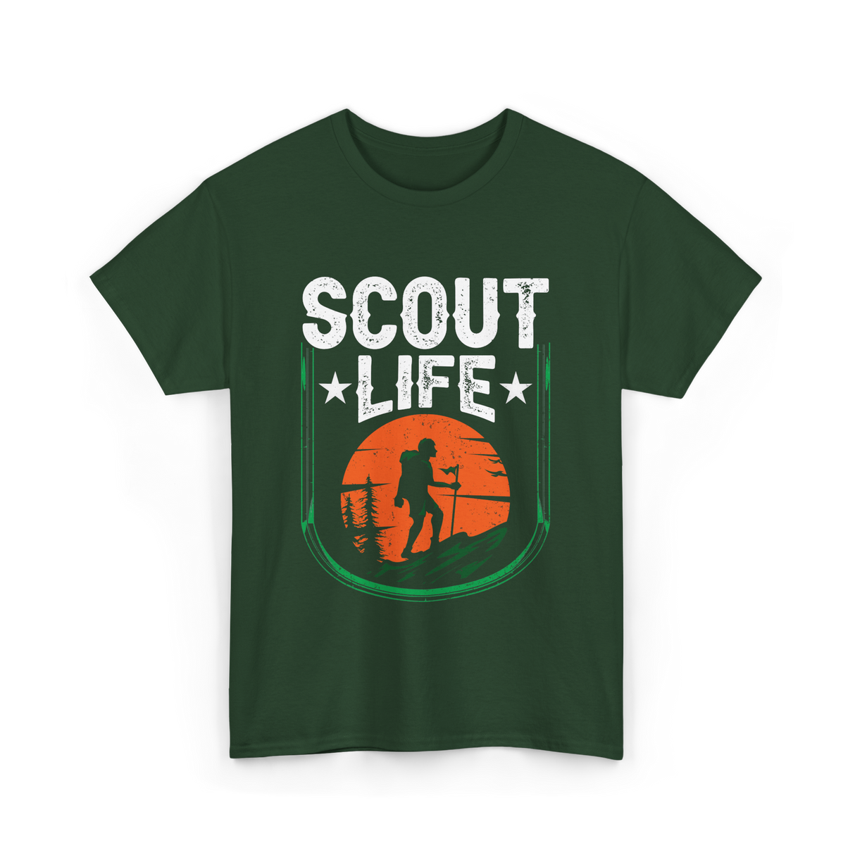 Scout Life T-Shirt - Forest Green