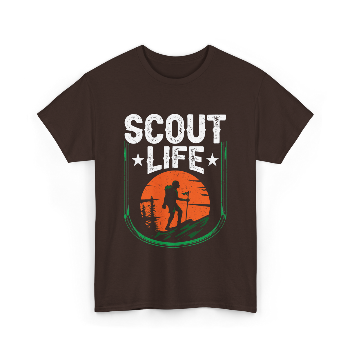 Scout Life T-Shirt - Dark Chocolate