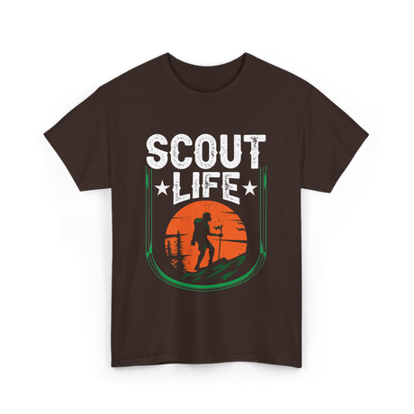 Scout Life T-Shirt - Dark Chocolate