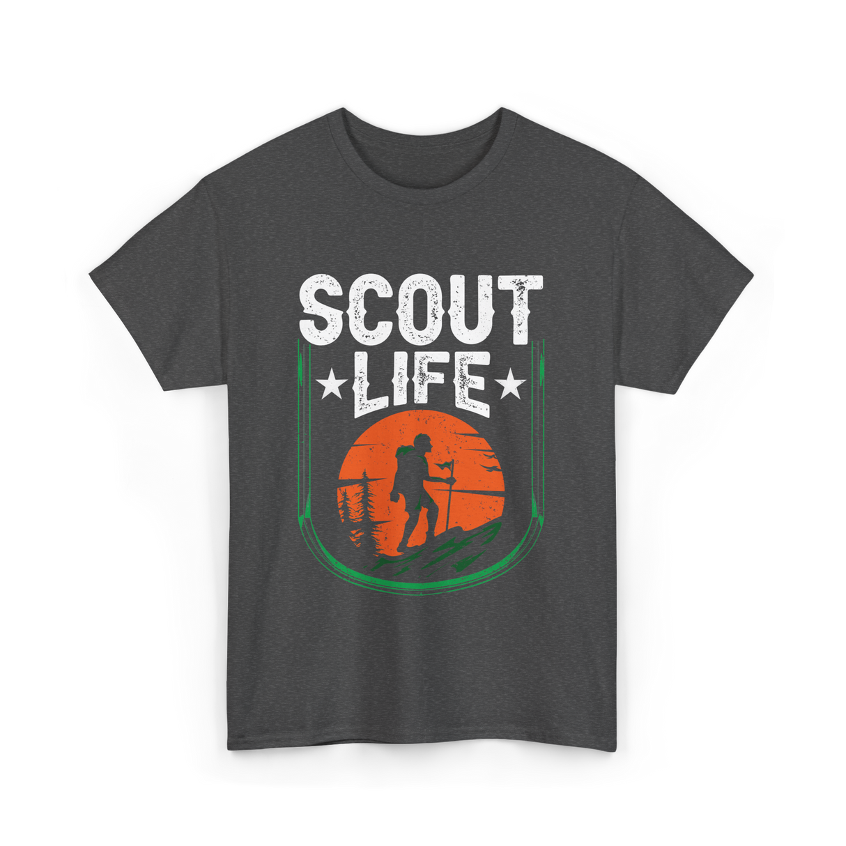 Scout Life T-Shirt - Dark Heather