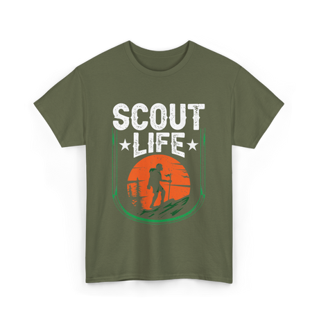 Scout Life T-Shirt - Military Green