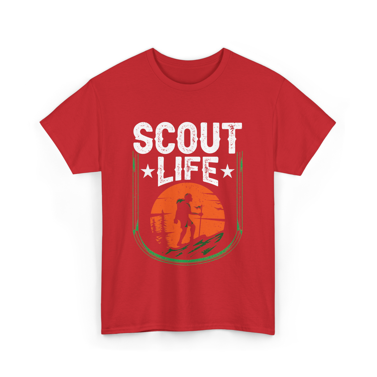 Scout Life T-Shirt - Red