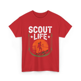 Scout Life T-Shirt - Red