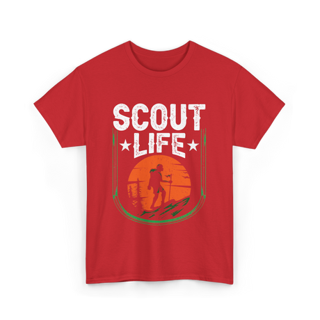 Scout Life T-Shirt - Red