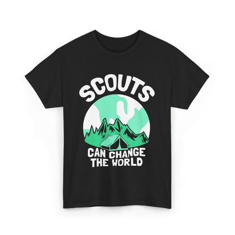 Scouts Can Change World Scouting T-Shirt - Black