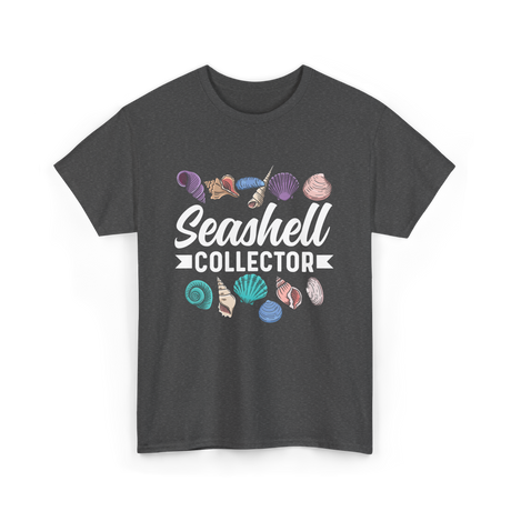 Seashell Collector Beach Seashells T-Shirt - Dark Heather