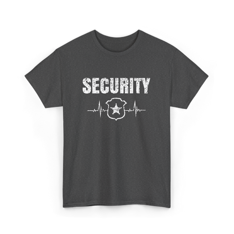 Security Badge Security Officer T-Shirt - Dark Heather