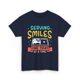 Serving Smiles Cafeteria Workers T-Shirt - Navy