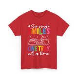 Serving Smiles One Tray Cafeteria T-Shirt - Red