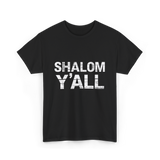 Shalom Y'all Jewish Culture T-Shirt - Black