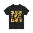 Shaolin Kung Fu Martial Arts Kung Fu T-Shirt - Black