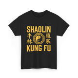 Shaolin Kung Fu Martial Arts Kung Fu T-Shirt - Black