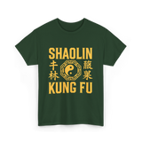 Shaolin Kung Fu Martial Arts Kung Fu T-Shirt - Forest Green