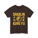 Shaolin Kung Fu Martial Arts Kung Fu T-Shirt - Dark Chocolate