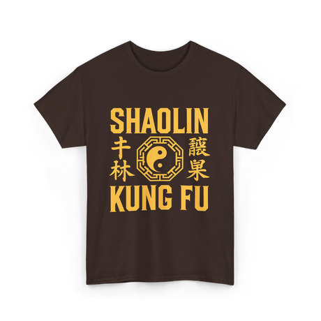 Shaolin Kung Fu Martial Arts Kung Fu T-Shirt - Dark Chocolate