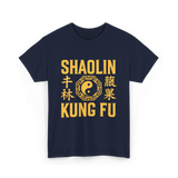 Shaolin Kung Fu Martial Arts Kung Fu T-Shirt - Navy