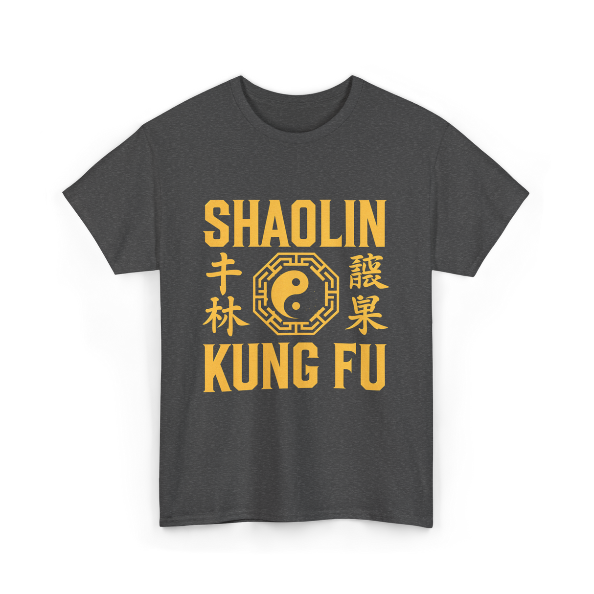 Shaolin Kung Fu Martial Arts Kung Fu T-Shirt - Dark Heather