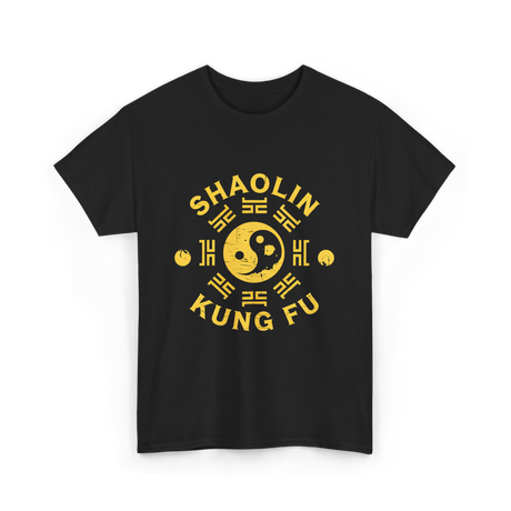 Shaolin Kung Fu Martial Arts T-Shirt - Black